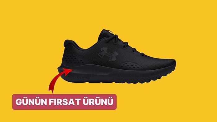 Günün Fırsatı: Çok Satanlar Listesinin Yıldızı Under Armour Charged Surge 4 Spor Ayakkabı İndirimde!