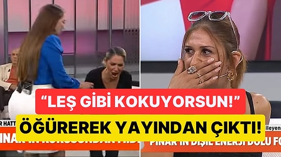 "Leş Gibi Kokuyorsun" Deyip Yayından Öğürerek Çıktı! Esra Ezmeci'de Kadınlar Birbirine Girdi!