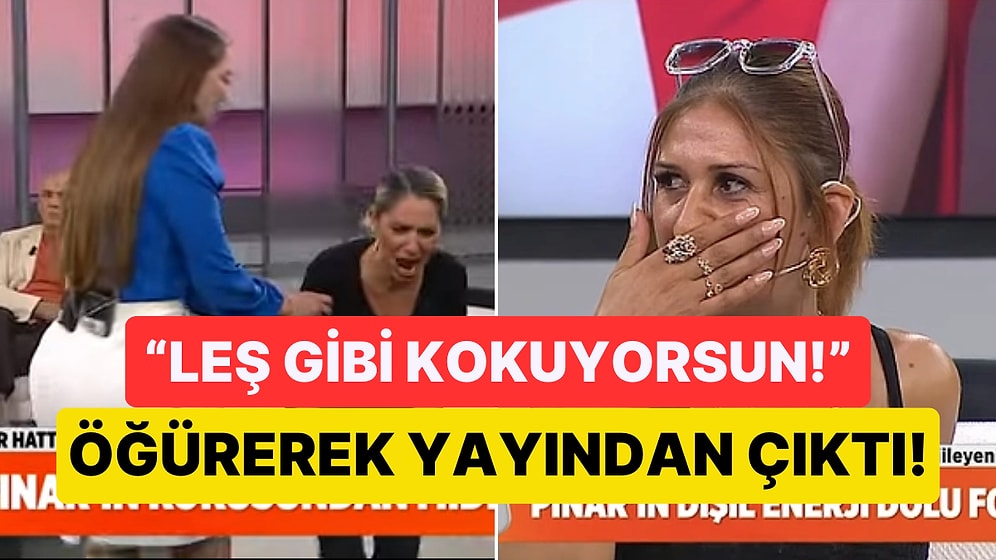 "Leş Gibi Kokuyorsun" Deyip Yayından Öğürerek Çıktı! Esra Ezmeci'de Kadınlar Birbirine Girdi!