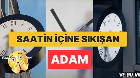 Saatin İçinde Sıkışmış Bir Adam mı? Maarten Baas'ın Zamanla Oynayan Sanat Eseri!