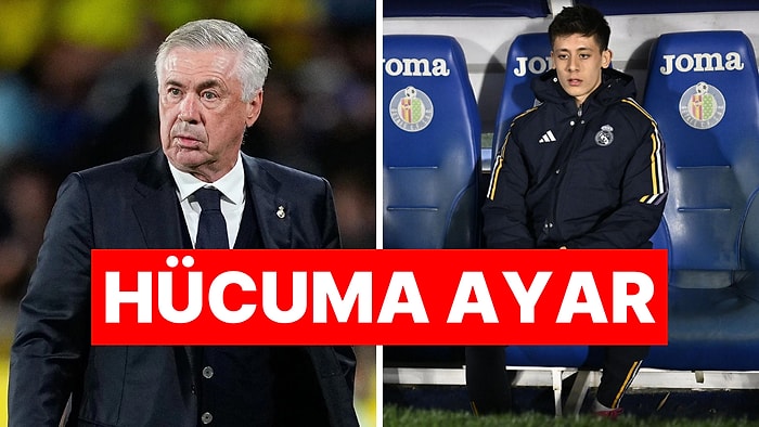 Bu Sezona Şanssız Başladı: Real Madrid Teknik Direktörü Ancelotti'den Arda Güler Kararı