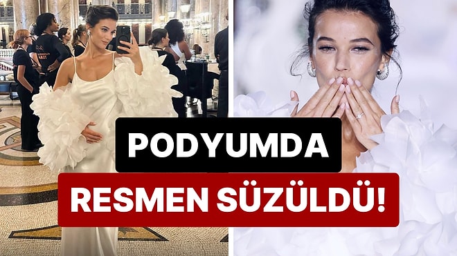 Kendall Jenner Gibi Dünyaca Ünlü İsimlerle Aynı Podyumda Yürüyen Pınar Deniz'in Elbisesini İnceliyoruz