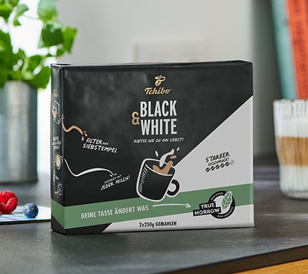 4. Black'N White Öğütülmüş Filtre Kahve 2X250g