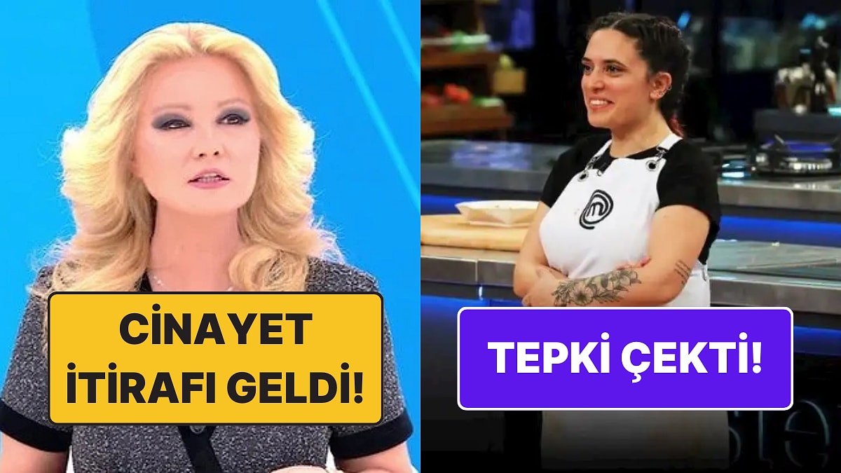 Müge Anlı'daki Cinayet İtirafından MasterChef Deniz'in Tepki Çeken Taklidine TV Dünyasında Bugün Yaşananlar