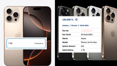 Apple'ın 120 Bin Liraya Sattığı iPhone Pro Max 150 Bin Liradan Satılmaya Başladı