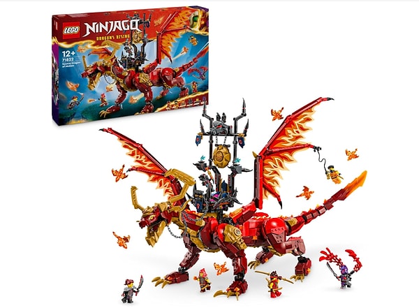 10. LEGO NINJAGO Hareket Kaynak Ejderhası 71822