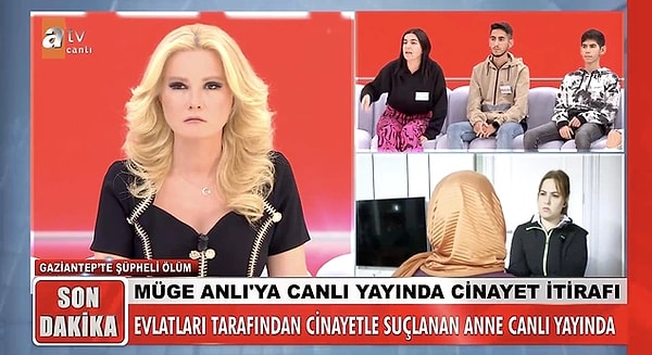 "Bu bir cinayet dosyası değil!" diye belirten Anlı, "Biz iddiaları gündeme getirdik." diye de ekledi.