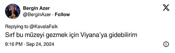 Müzeye gitmek isteyenler de var tabii...