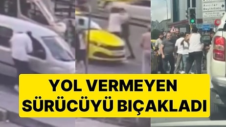 Esenyurt'ta Akıllara Durgunluk Veren Olay! Yaya Geçidinden Geçerken Yol Vermeyen Sürücüyü Bıçakladı