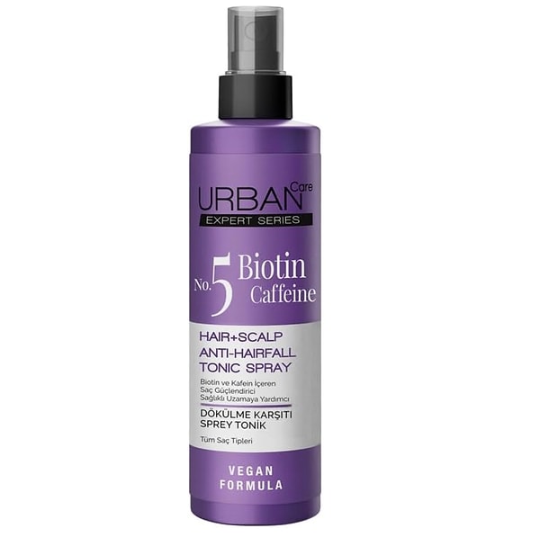 URBAN Care Expert Biotin & Kafein Dökülme Karşıtı Saç Toniği