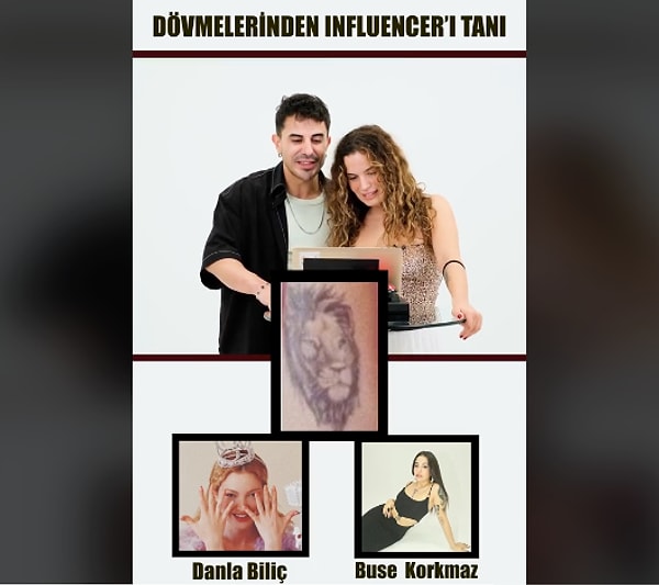 Peki siz bu fenomen isimleri dövmelerinden tanıyabilecek misiniz? Haydi yorumlara!