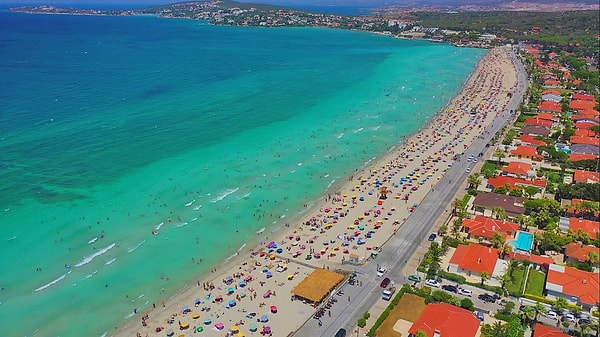 1. Çeşme, Ilıca Plajı