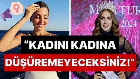 Kadın Kadının Yurdudur: Hande Erçel'den Miss Turkey 2024 İdil Bilgen Sorusuna Asil Cevap!