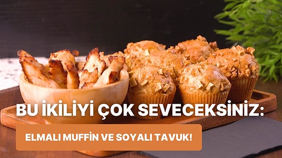 Mükemmel İkili: Philips Çift Hazneli Airfryer'da Elmalı Muffin ve Soyalı Tavuk Nasıl Yapılır?