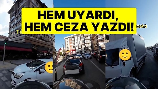 Hatalı Araç Sürücülerine Ceza Yağdıran Polis Memuru Sosyal Medyada Gündem Oldu: "Plakalarınızı Aldım"