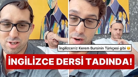 Doğu Demirkol'un Kerem Bürsin'le İngilizce Dersi Niteliğinde Amerika Turnesini Duyurduğu Anlar Kahkahaya Boğdu