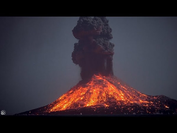 Krakatoa'nın patlaması, Volkanik Patlama Endeksi'nde 6. kategori olarak kaydedilen en güçlü patlamalardan biri oldu.