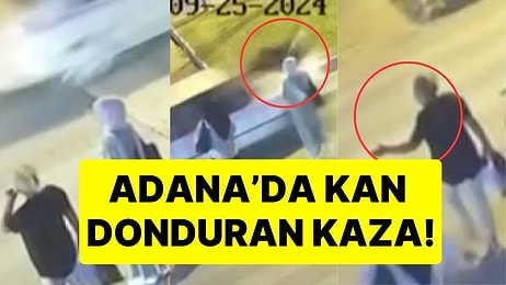 Adana'da Kan Donduran Görüntü: Yaya geçidinden Geçerken Yol İstediği Araç Çarptı