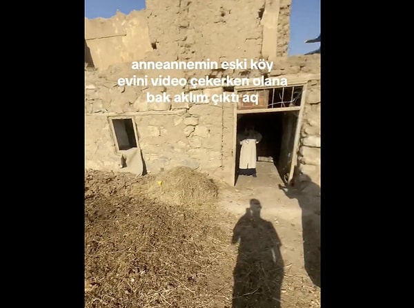 Bir genç, ailesinin gençliğinde yaşadığı evi ziyaret etti.