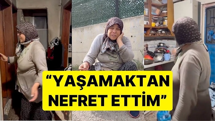 Çöpten Topladığı Yemeklerle Geçinmeye Çalışan Teyzenin Görüntüleri Yürek Burktu: "Yaşamaktan Nefret Ettim"