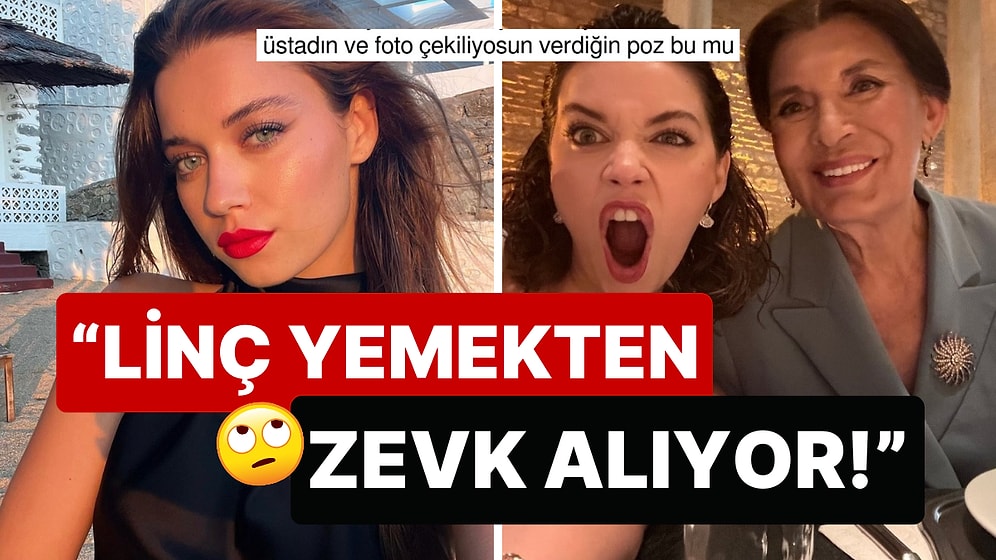 Yalı Çapkını'nın Hattuç Halası Şerif Sezer'le Poz Veren Afra Saraçoğlu Mimiğiyle Alay Konusu Oldu!