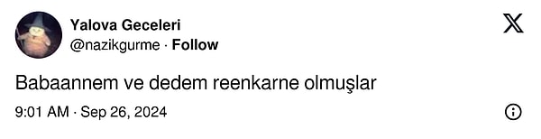 Kimi de ''Babaannem ve dedem reenkarne olmuşlar'' dedi👇