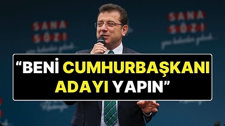 Ekrem İmamoğlu: “Beni Engellemeye Çalışıyorlar, CHP Beni Cumhurbaşkanı Adayı Olarak Duyurabilir”