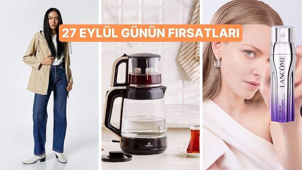 Bugün İndirimde Neler Var? Guess Güneş Gözlüğünden Lancome Ürünlerine 27 Eylül 2024 Günün Fırsatları