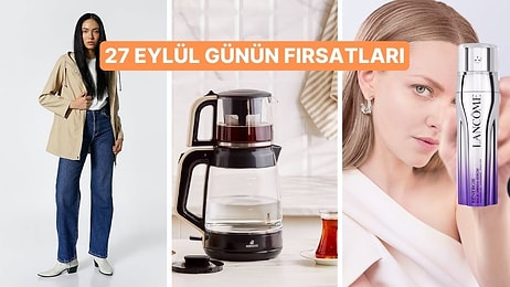 Bugün İndirimde Neler Var? Guess Güneş Gözlüğünden Lancome Ürünlerine 27 Eylül 2024 Günün Fırsatları