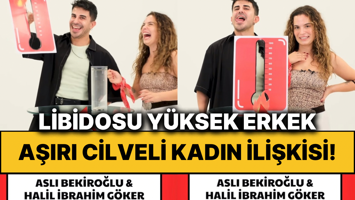 Aslı Bekiroğlu ve Halil İbrahim Göker'in katıldığı bir sohbet programından kare