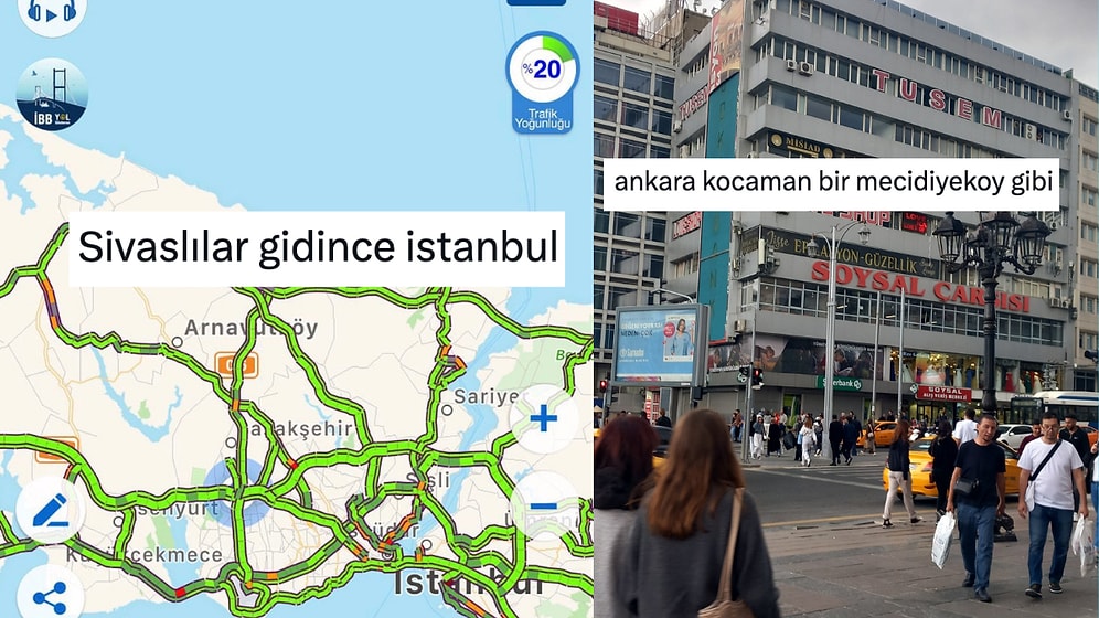 Şehirlerle İlgili Yaptıkları Tespitlerle Etkileşime Doyan Twitter Kullanıcıları