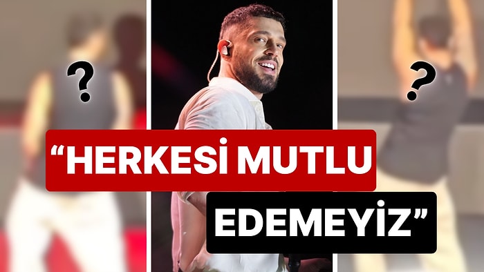 Dansıyla Eleştirildiğini Söyleyen Muhabirlere "Herkesi Mutlu Edemeyiz" Diyen Murat Boz Cevabı Sahnede Verdi