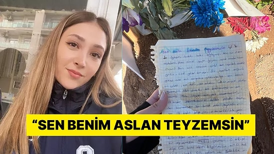 Şehit Polis Şeyda Yılmaz'ın Yeğeninden Duygulandıran Veda Mektubu
