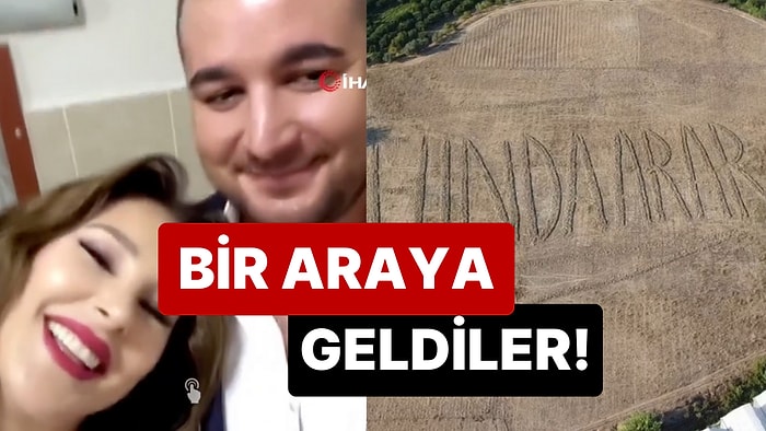 Antalya'daki Tarlasına Funda Arar'ın Adını Traktörle Yazan Hayranı Sonunda Sanatçıyla Buluştu!