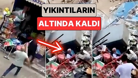 91 Yaşındaki Adam Yıkıntıların Altında Kaldı: Artvin'de Yapılan Bir İnşaat Sırasında Yandaki Bakkal Yıkıldı