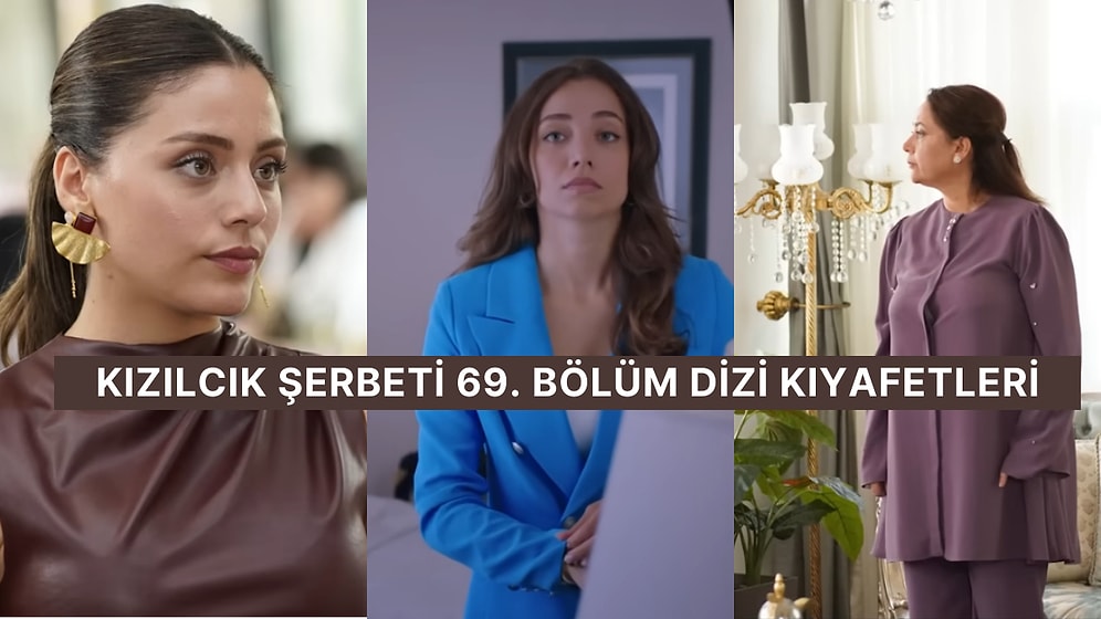 "Pembe Hanım Bana Yardım Et!" Kızılcık Şerbeti 69. Bölüm Dizi Kıyafetleri ve Benzer Öneriler