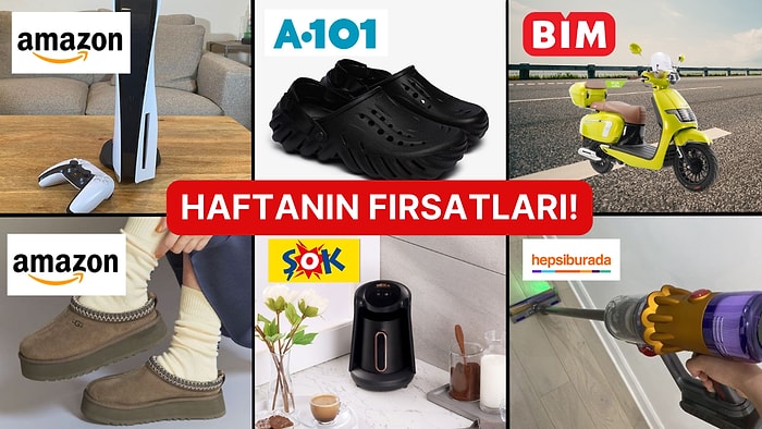 Haftanın Tüm İndirimleri Burada! Hepsiburada'dan Amazon'a Dikkat Çeken İndirimler ve Aktüel Katalogları