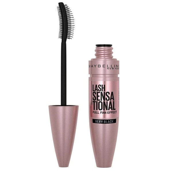 5. Maybelline New York Lash Sensational Yelpaze Etkili Siyah Maskara