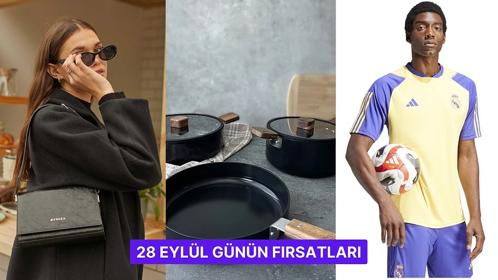 Bugün İndirimde Neler Var? Manuka Çantadan Adidas Tişörte 28 Eylül 2024 Günün Fırsatları