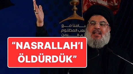 İsrail Ordusu Açıkladı: Hizbullah Lideri Nasrallah’ı Öldürdük