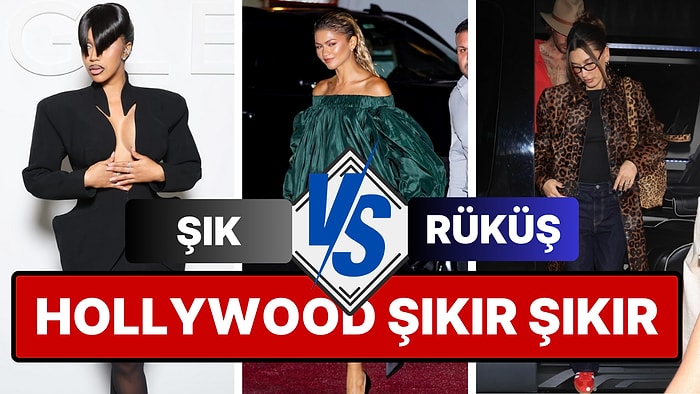 Hollywood Şıkır Şıkır: Haftanın Şık ve Rüküşlerini Beraber Seçiyoruz