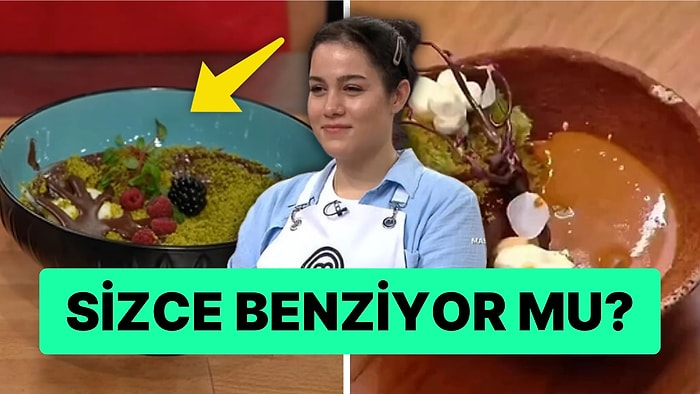 "Aynısını Kopyalamış!": MasterChef'te Şirin'in Tatlısı Başka Bir Şefin Tabağına Çok Benzetildi!