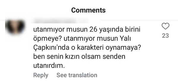 Oyuncunun oyunculuk yaptığını unutanlar Akil'e çirkin yorumlarda bulundu.