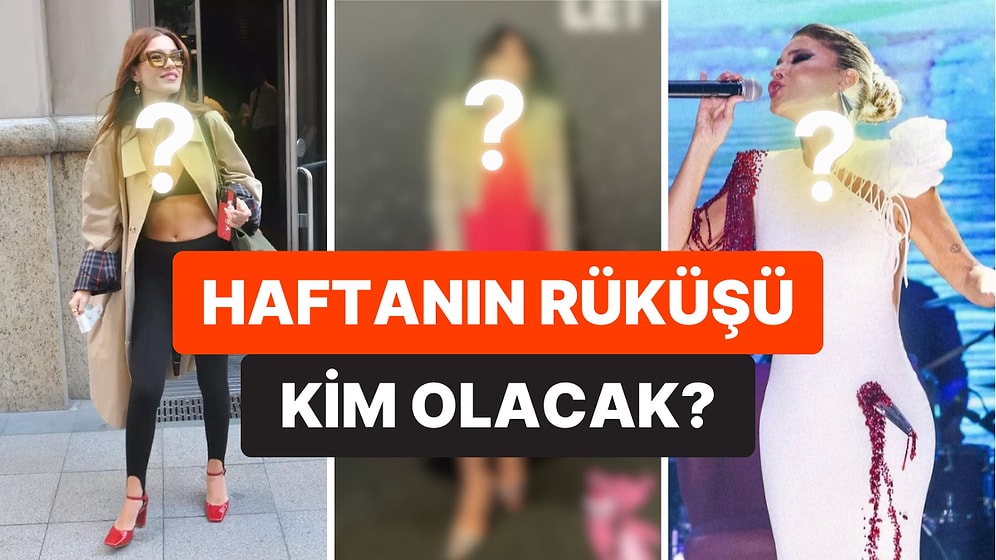 Çabuk Koşun Oylama Yapıyoruz: Haftanın En Rüküş Kadınını Seçiyoruz!