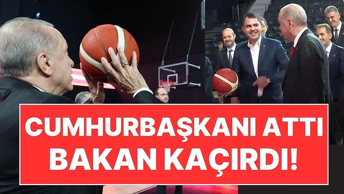 Basketbol Gelişim Merkezi Açıldı: Cumhurbaşkanı Erdoğan Parkeye İnip Basketbol Oynadı