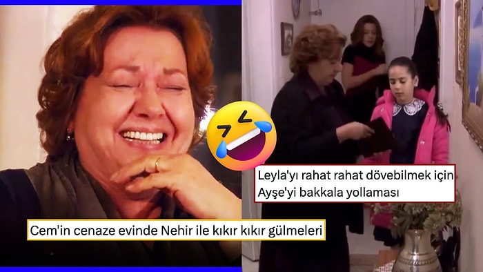 Yaprak Dökümü'nde Hayriye Hanım'ın 'En Acayip Hareketlerini' Göstererek Kahkahaya Boğan Kullanıcılar