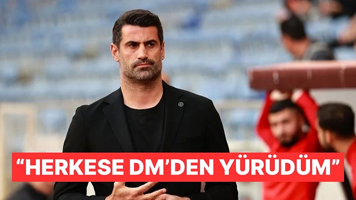 Volkan Demirel, Hatayspor'da DM'den Yaptığı Transferleri Açıkladı