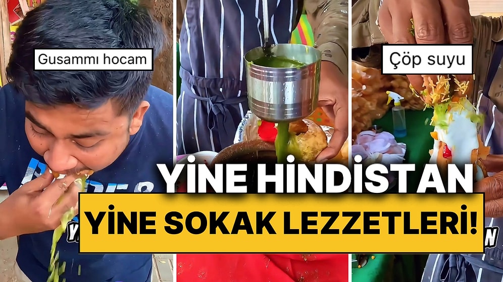 Hindistan’ın Sokak Lezzetleri Hijyeni Sorgulatmaya Devam Ediyor: “Çöp Suyu”