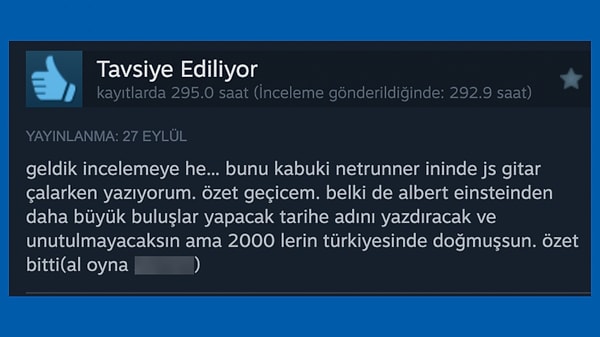 1. "Sadece komik yorum okumak istiyordum, bunu beklememiştim" derseniz sonuna kadar haklısınız.