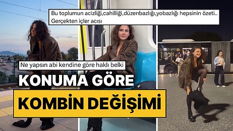 Konser Kombiniyle Toplu Taşımaya Binmek İstemeyen Kadın Pantolon Giyerek Önlem Aldı